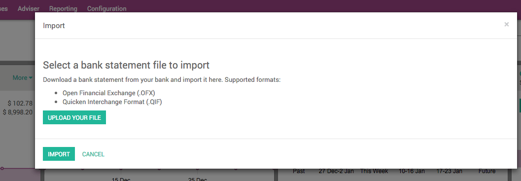 Odoo-importing-bank-statements