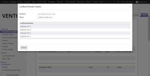 manage serial numbers with Odoo 9/10 and barcode scanner