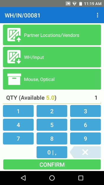 android mobile app for barcode scanners