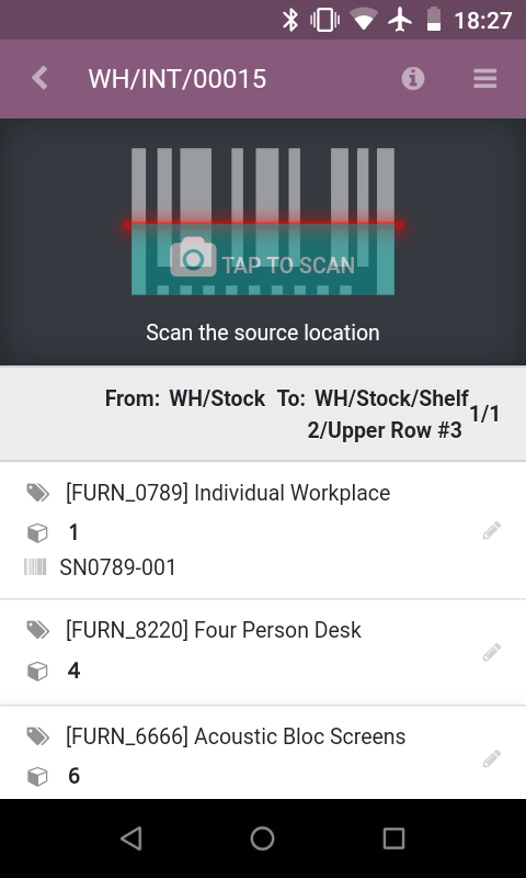 odoo barcode scanner