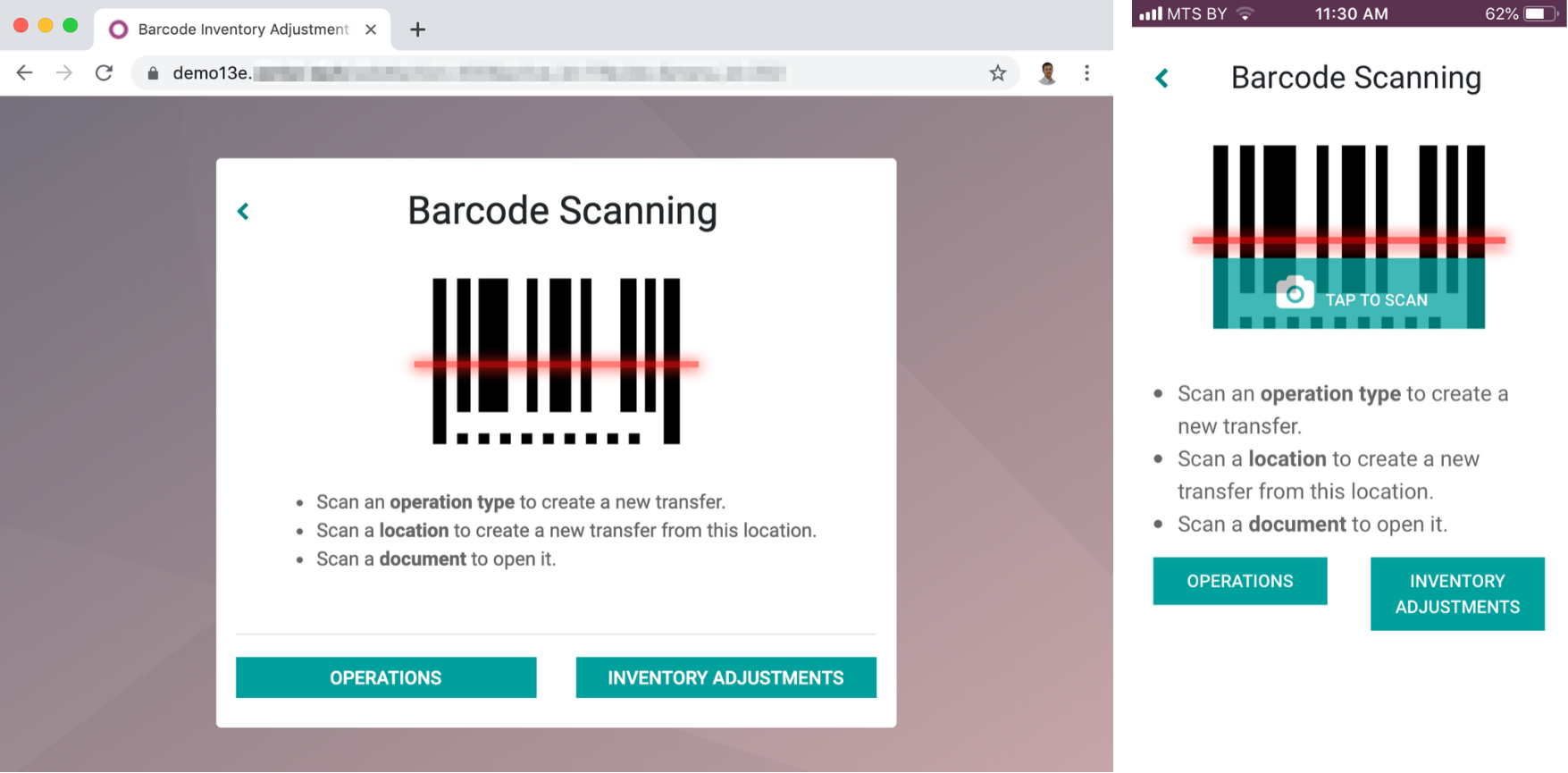 Barcode scanning