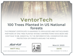 ventortech trees certificate 5