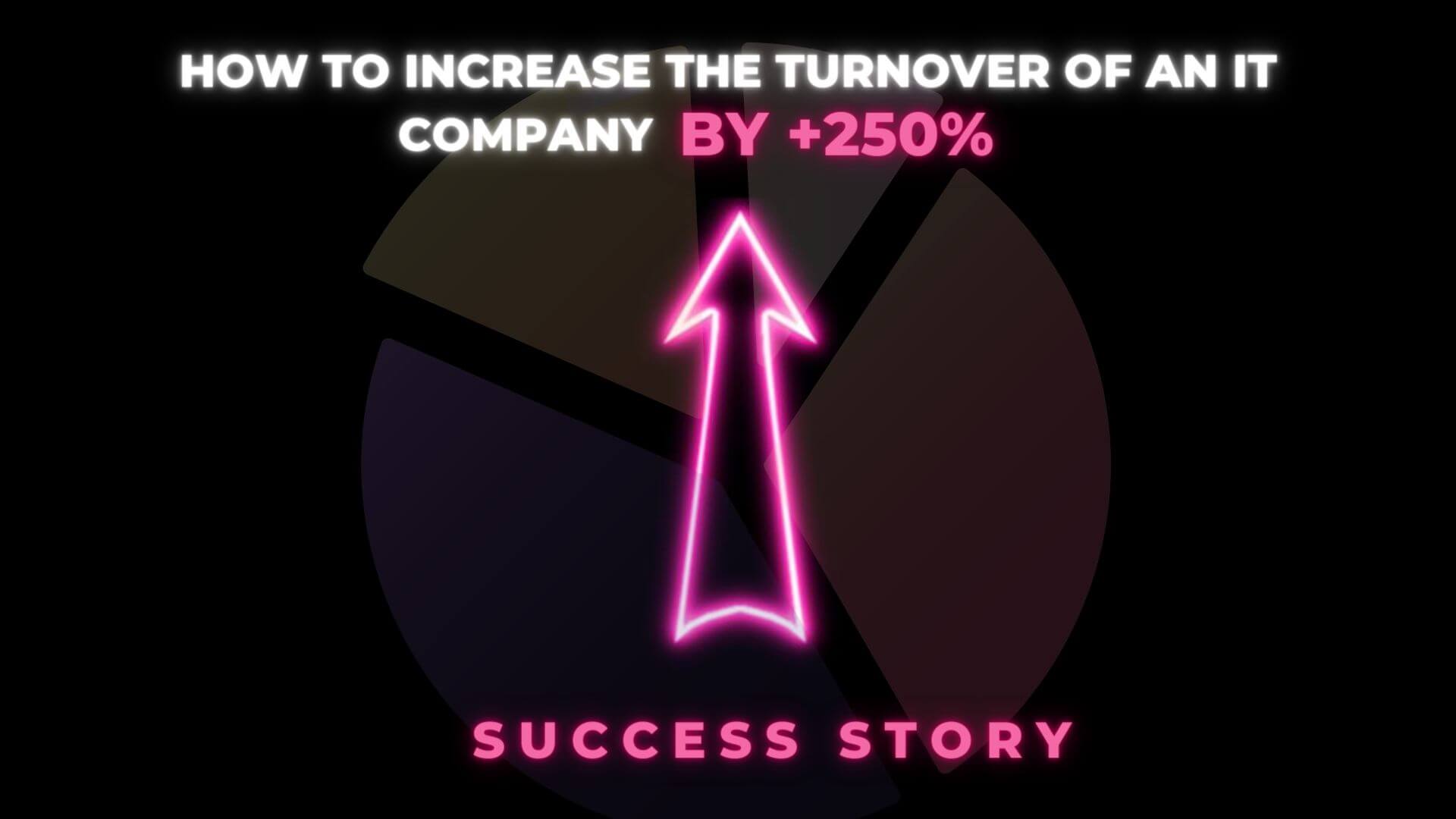 odoo increase the turnover of an IT