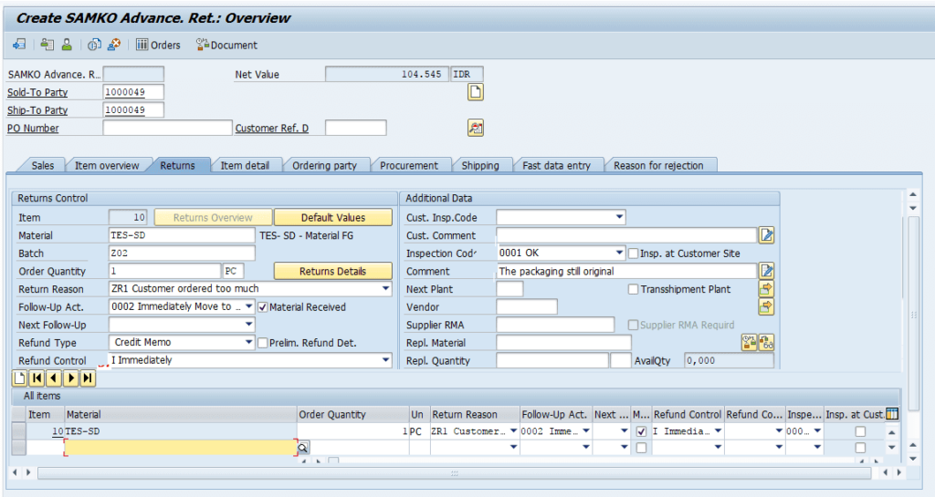 an image of SAP dashboard