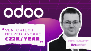 "VentorTech helped us save 22 thousand euro a year" Case Study cover