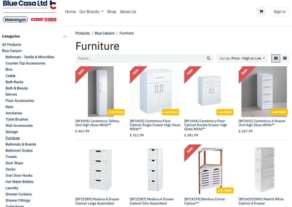 odoo furniture