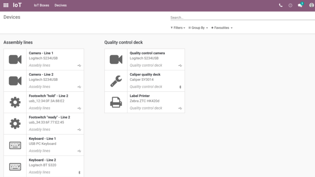 Odoo IoT