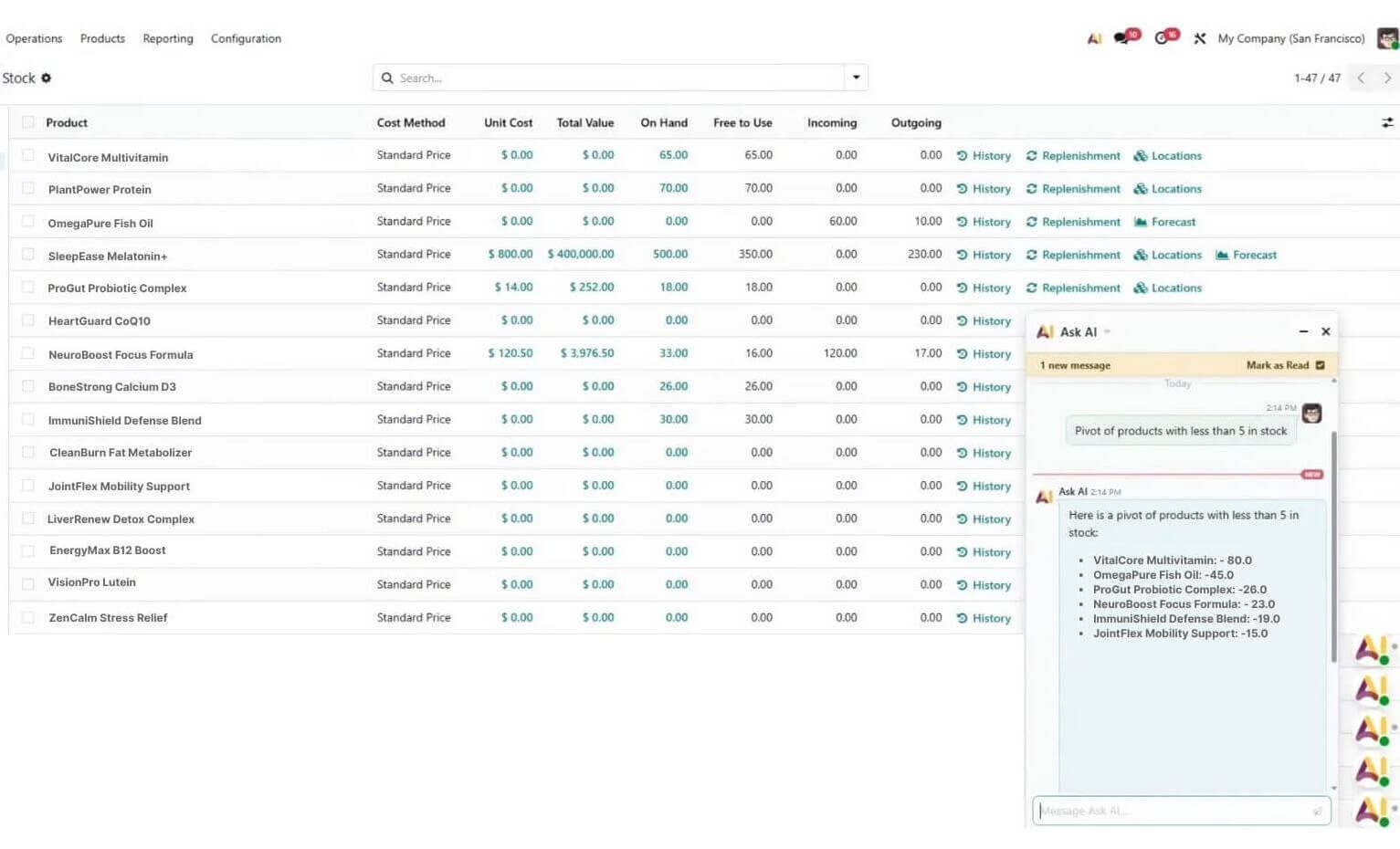 odoo ai