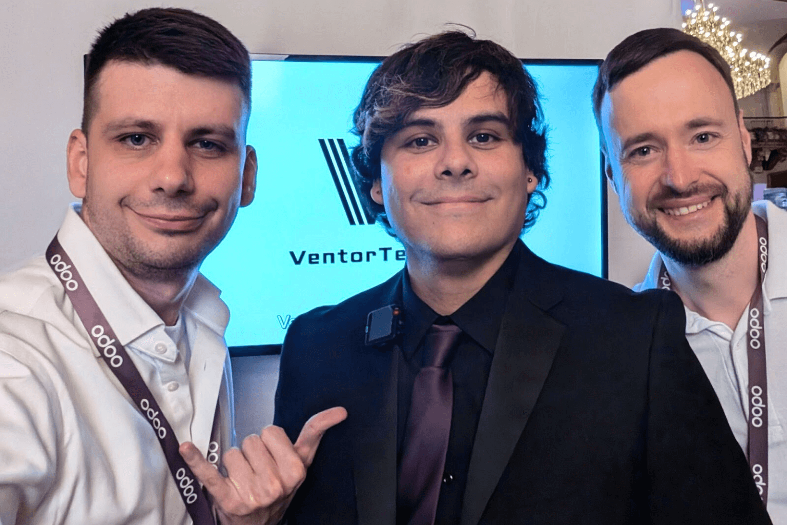 ventortech team and Jose Ingacio